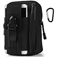 Los mejores  - Bolsa de Cintura Táctica de Molle EDC- Bolsa Compacta de Estilo Militar- con Sistema de MOLLE - Riñonera Militar Hombre…